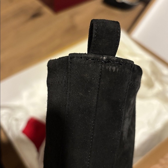 Christian Louboutin Gena 85 black suede stretch boot - Picture 8 of 16